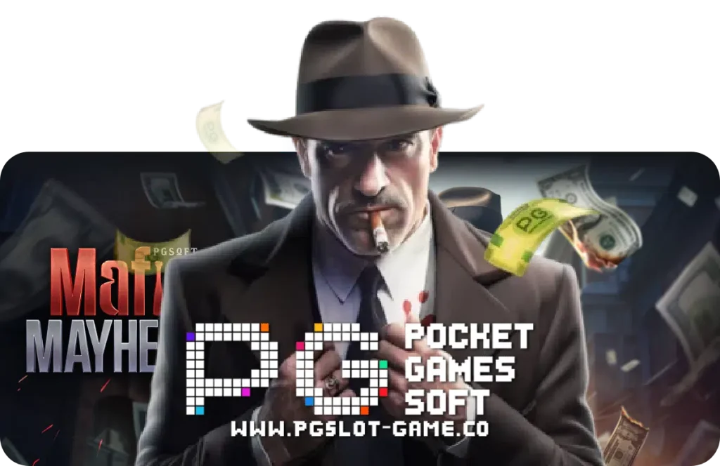 ufacash_Banner_Mafia-Mayhem-จากค่าย-PG-Slot